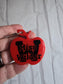 Teacher leavers keyring gift | year 6 Apple gift | Miss Mrs gift | personalised teacher gift | class of 2025