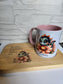 Personalised Mummysaurus Biscuit Board & Mug Set |Tea Cup Plate | Treat Board | Gift for Her | Mother's Day Present | Coffee Serving Platter