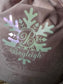Personalised Christmas Gift Sacks | Christmas  Advent Sacks | Childrens Stockings | Velvet Plush Snowflake Bags