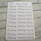 Teacher planning sticker | Diary daily | bullet planner wording set