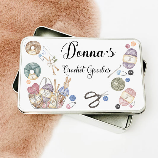 Crochet Tin