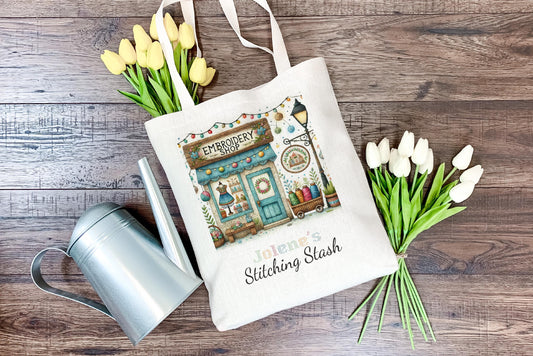 Cross Stitch Project tote Bag