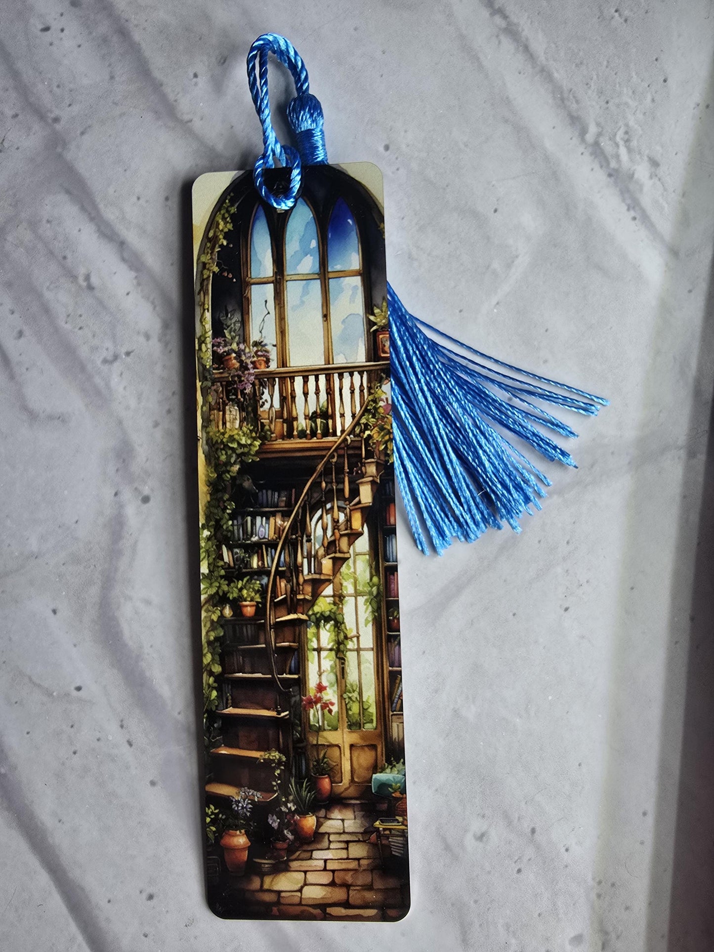 library book mark - blueskys creation