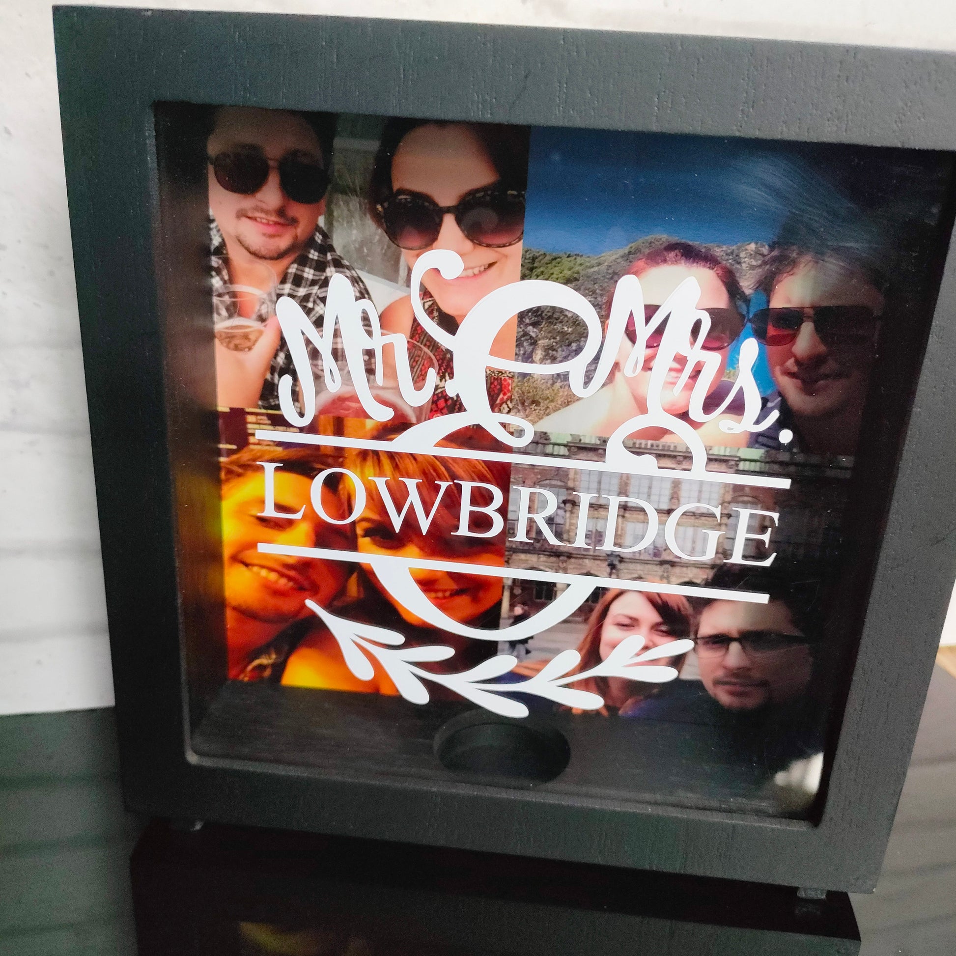 Personalised Wedding Money Box Frame - Bluesky's creation