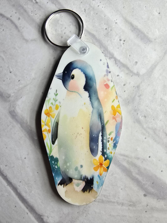 penguin motel keyring - blueskys creation