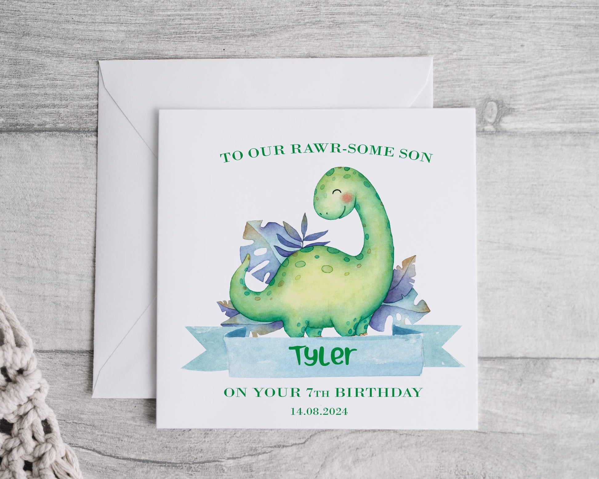 Rawrsome Birthday Card - Bluesky's creation