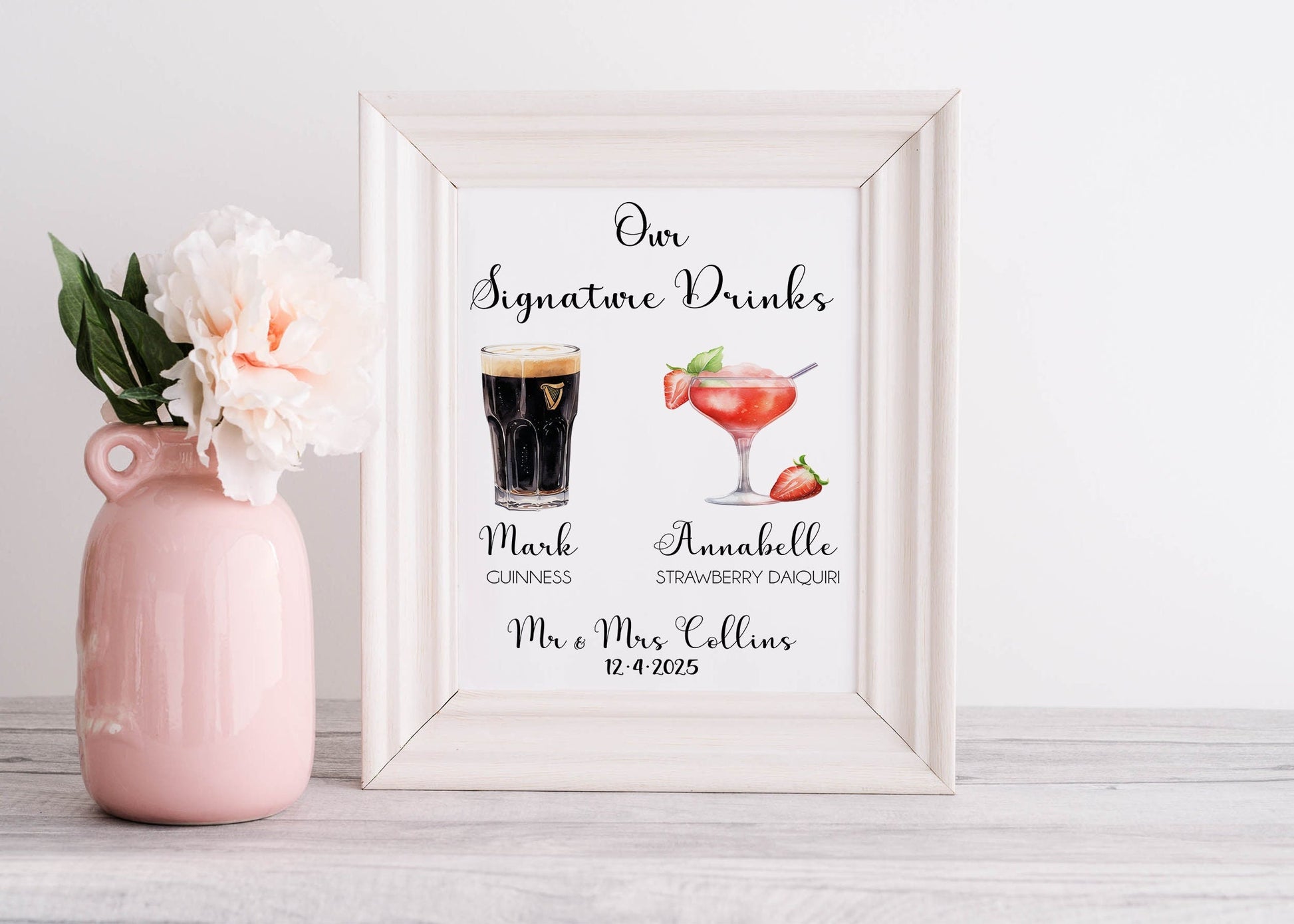 signature drink print - blueskys creation