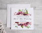 Burgundy Wedding Card- Bluesky's creation 