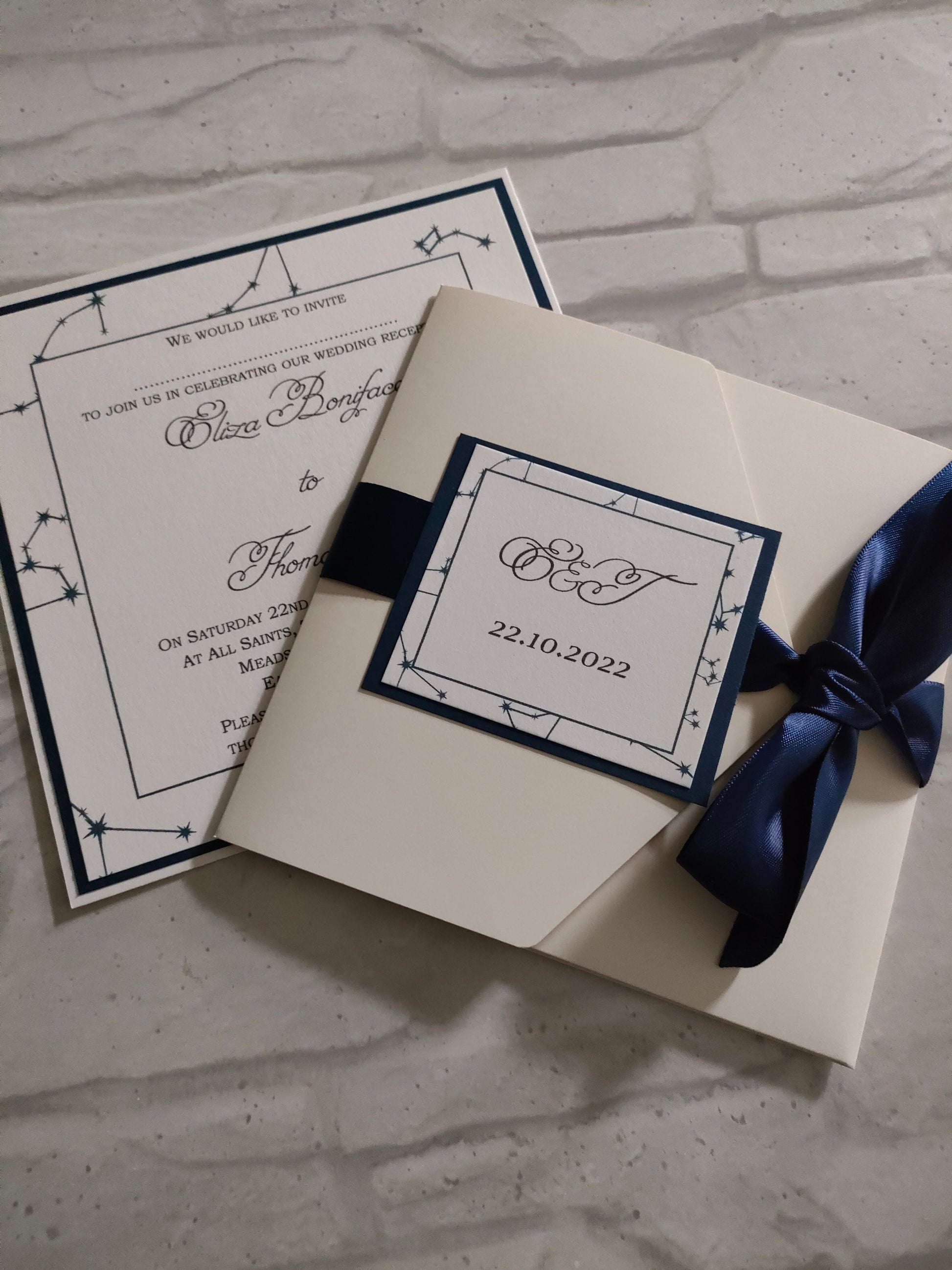 Celestial invitations - Bluesky's creation