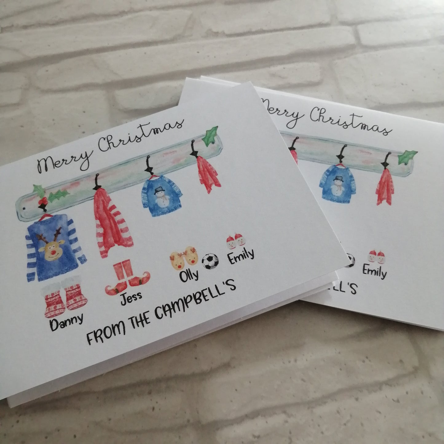 Christmas Jumper Family Card Pack - Bluesky's creation