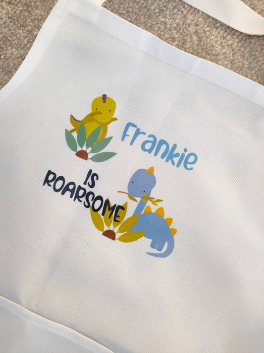 You're Roarsome Dinosaur Apron - Bluesky's creation