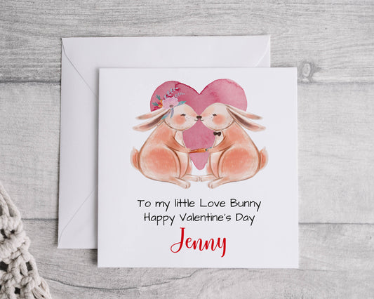 Bunny Valentines Card - Bluesky's creation