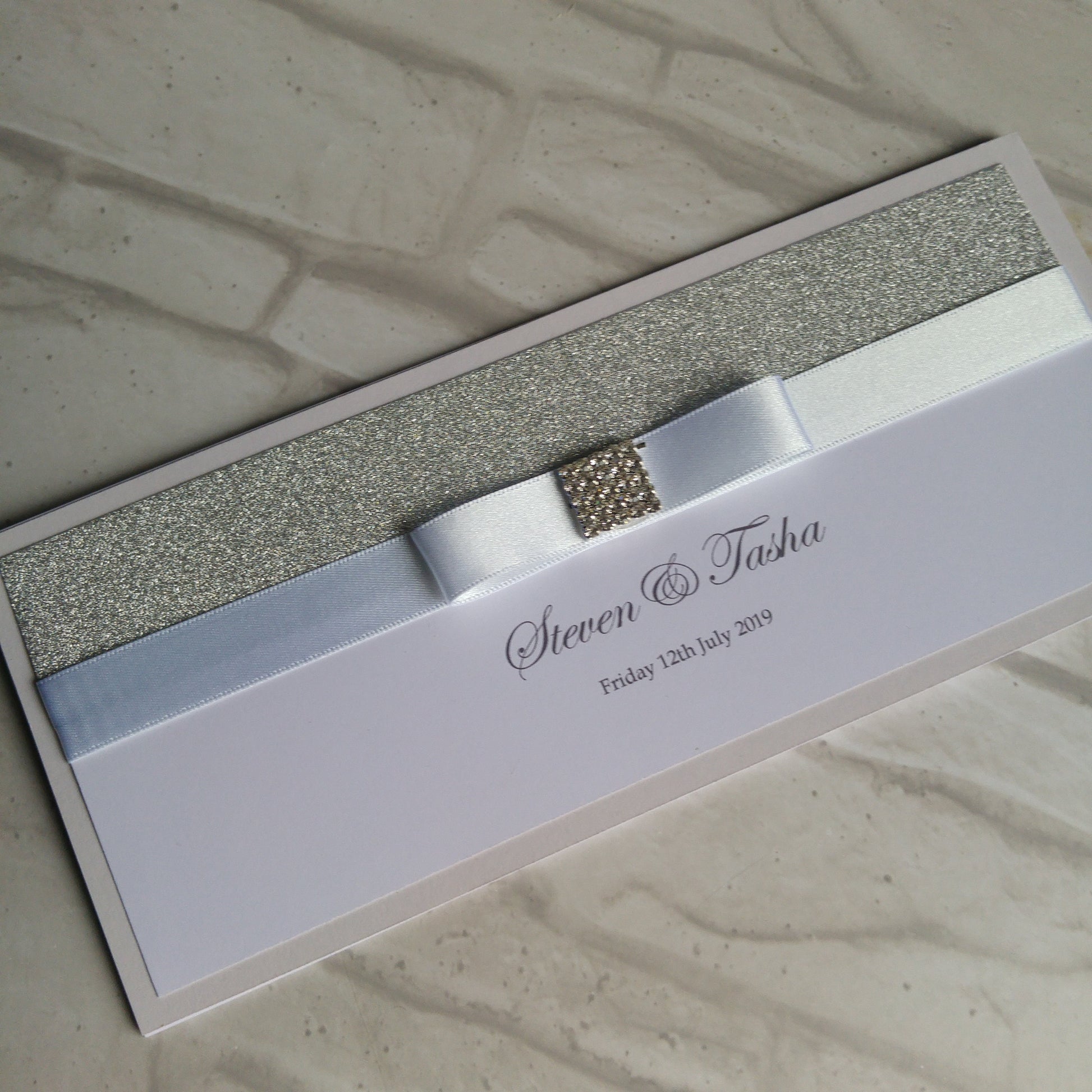 Lux Cheque Book invitation - Bluesky's creation