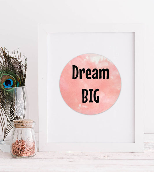 dream big print - blueskys creation