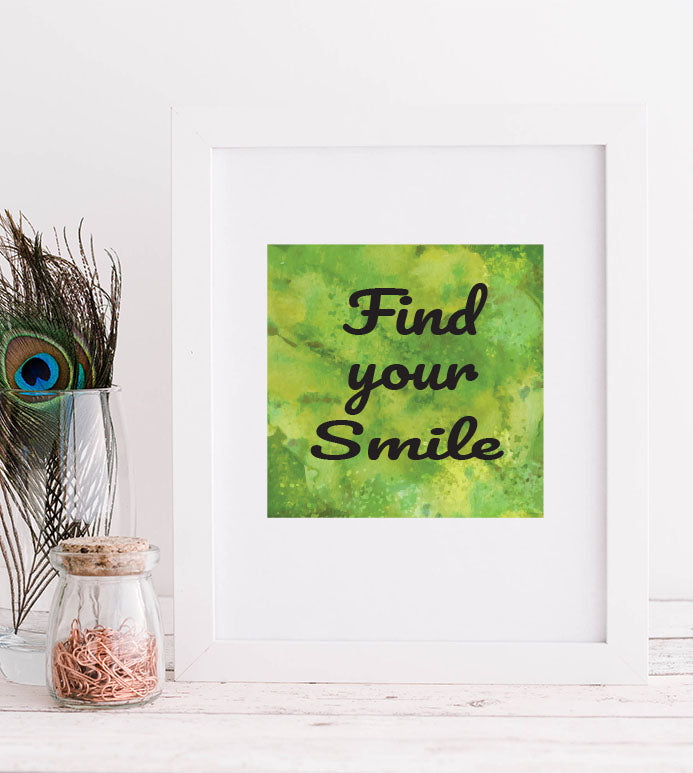 find your smile print - blueskys creation