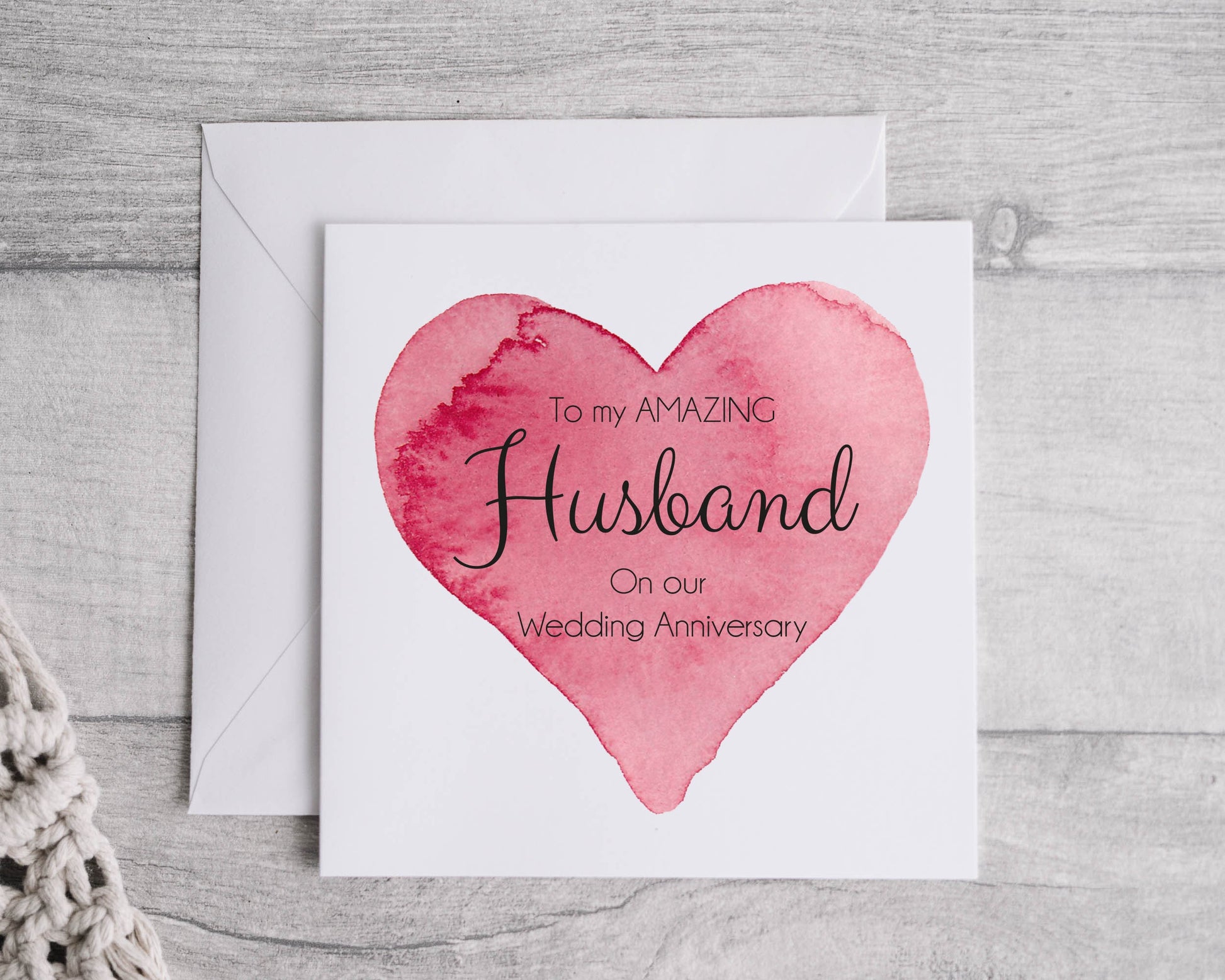 Husband Anniversary Card - Bluesky's creation