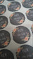 Floral Chalkboard Stickers 2.5cm - Bluesky's creation