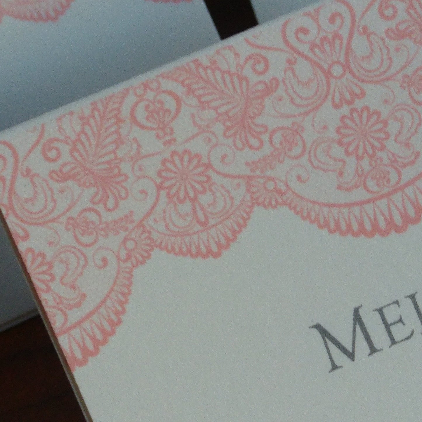 Lace Place cards - Bluesky's creation