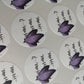 Butterfly stickers 2.5cm