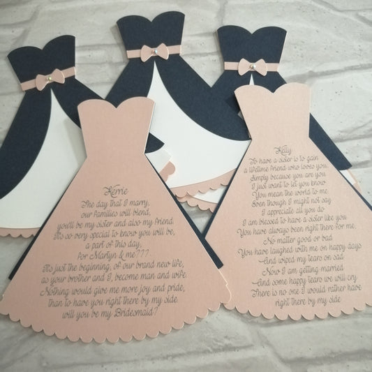 Will you be my Bridesmaid/ Maid of Honor - Bluesky's creation