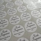 Business logo stickers 2.5cm - Bluesky's creation