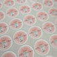 Business logo stickers 2.5cm - Bluesky's creation