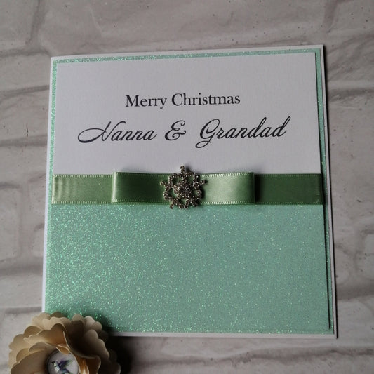 Glitter Christmas Card - Bluesky's creation