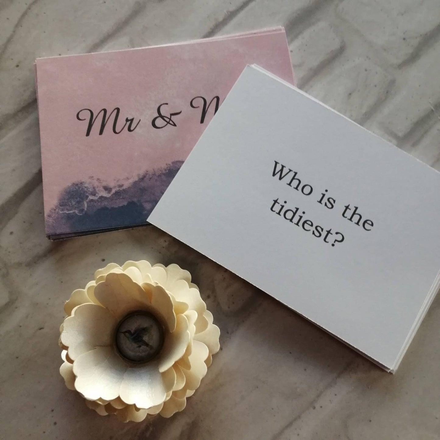 Mr and or Mrs Wedding Day Game - Bluesky's creation