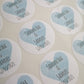 Heart stickers 2.5cm - Bluesky's creation