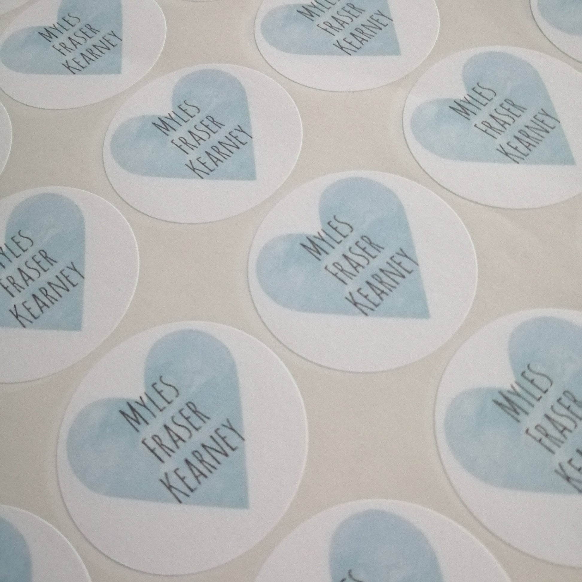 Heart stickers 2.5cm - Bluesky's creation