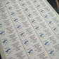 Business logo Return Address Stickers - Bluesky's creation