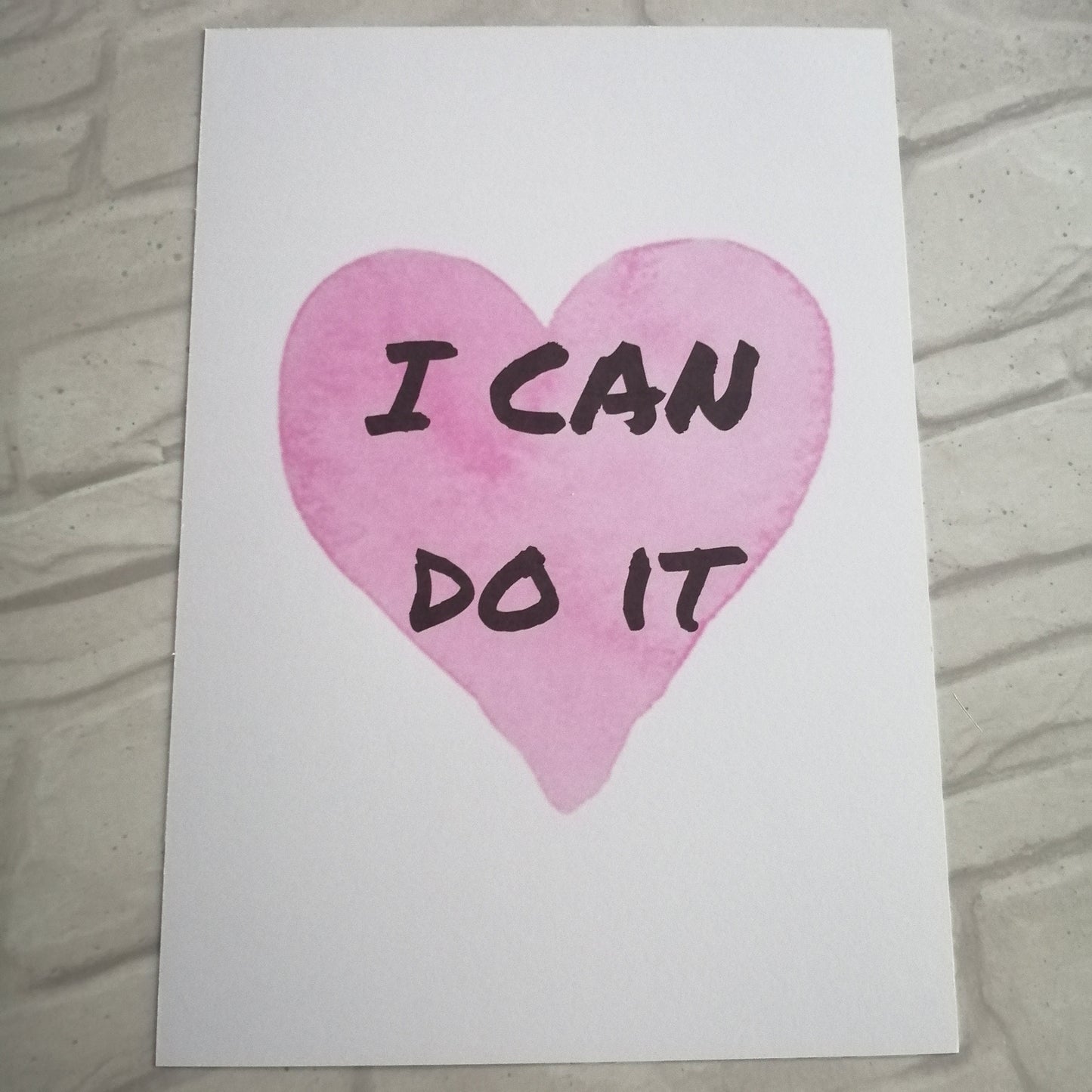 I Can Do It Print