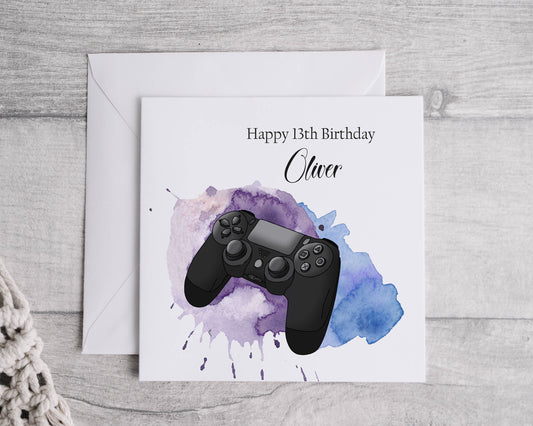 PS4/PS5 13th Birthday Card - Bluesky's creation