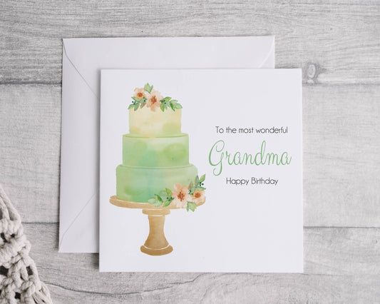 Grandma Cake - Bluesky's creation