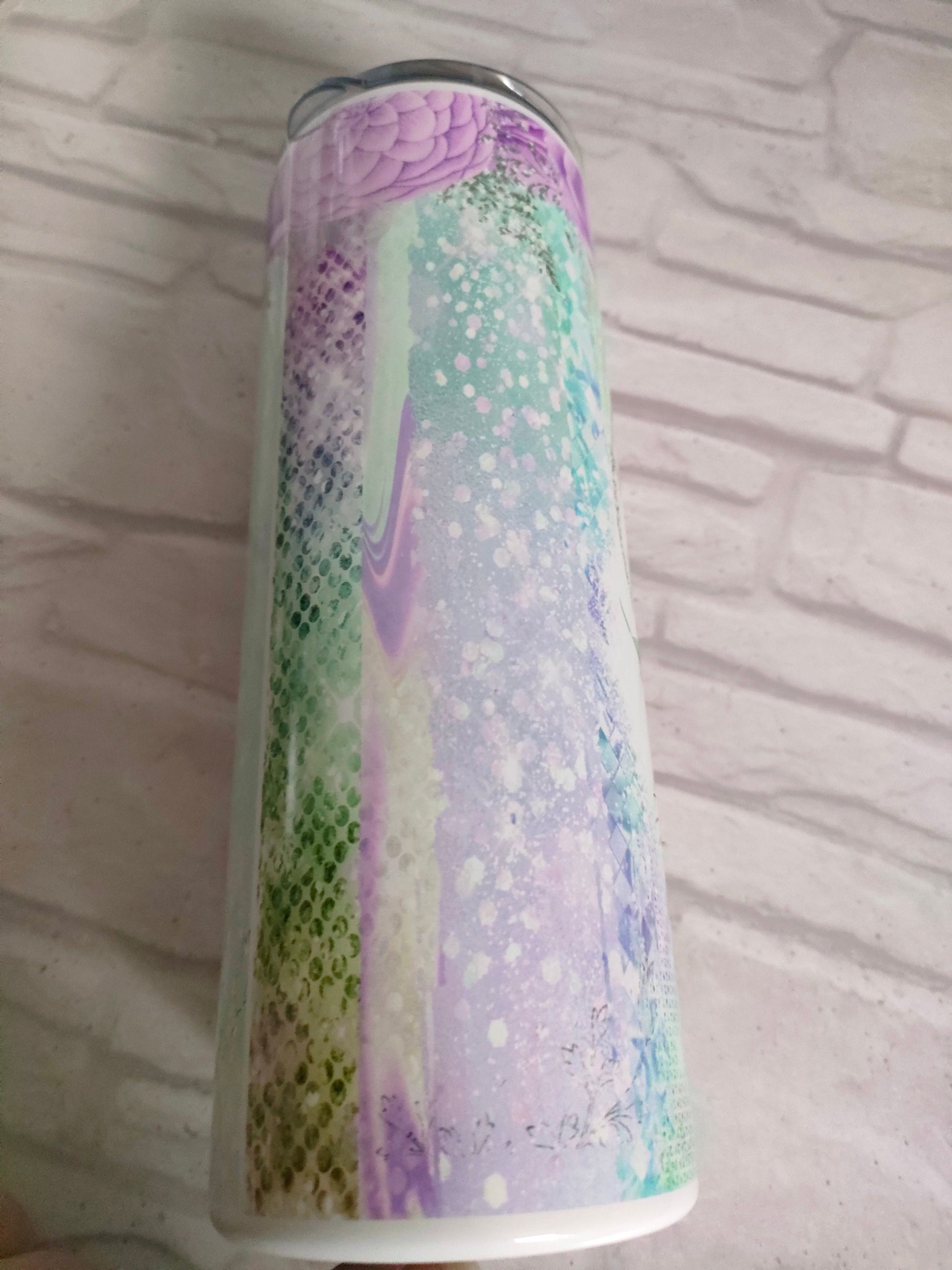 Unicorn 20oz Skinny Tumbler - Bluesky's creation