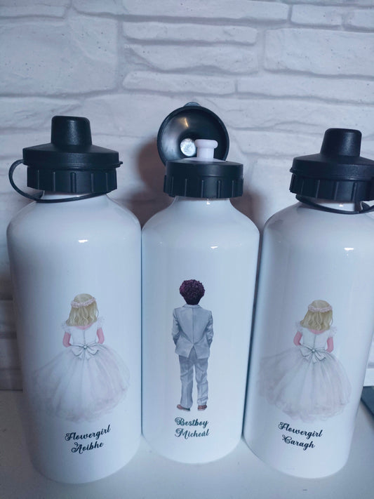 Bridesmaid Pageboy Gift Bottle - Bluesky's creation