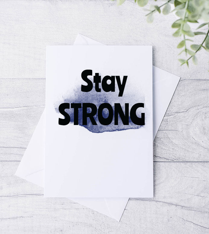 Stay Strong Card - Bluesky's creation