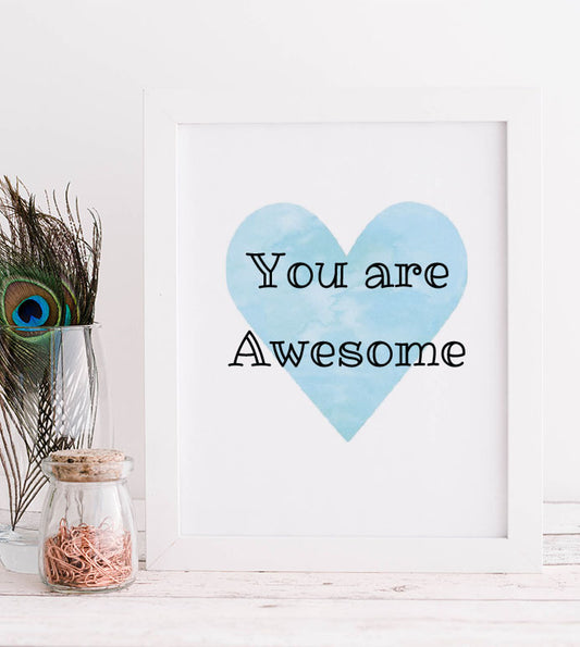 You are Awesome Print