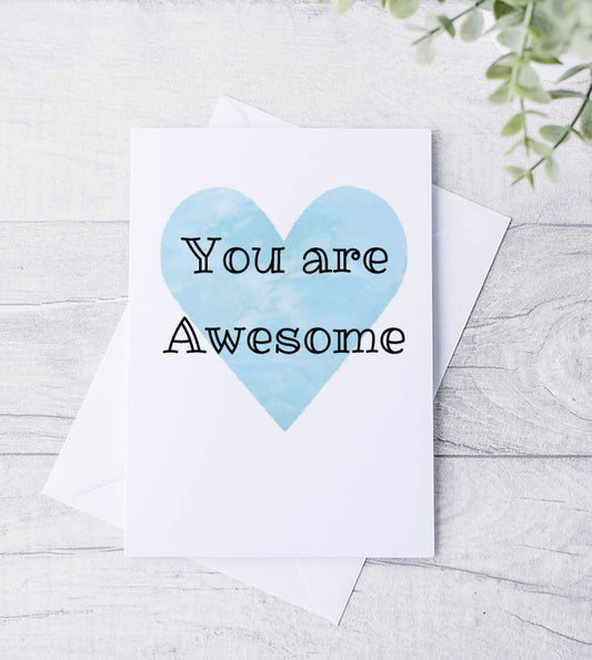 You are Awesome Card - Bluesky's creation