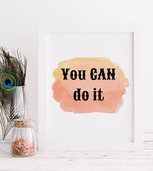 You can do it Print